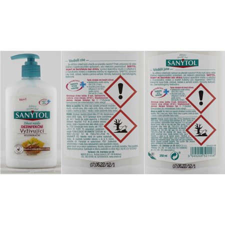 Sanytol dezinfekčné mydlo vyživujúce 250 ml