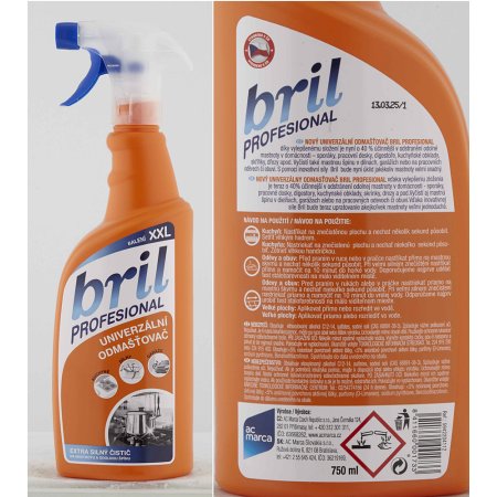 Bril Profesional univerzálny odmasťovač 750 ml