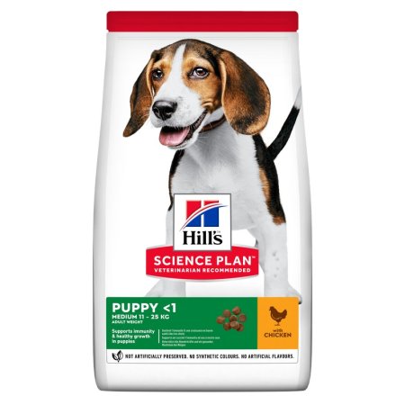Hill’s Science Plan Canine Puppy Medium Chicken 800 g (EXPIRÁCIA 08/2023)