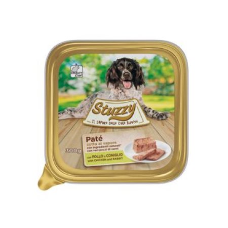 Stuzzy Dog konz. Adult Paté kura/králik 300g