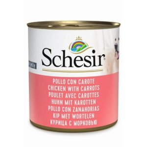 Schesir Dog konz. Adult kura/mrkva 285g
