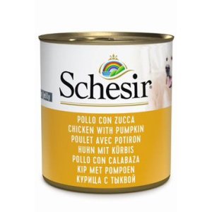 Schesir Dog konz. Adult kurča/tekvica 285g