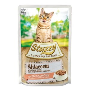 Stuzzy Cat vrecko Adult losos 85G