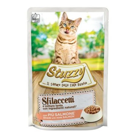 Stuzzy Cat vrecko Adult losos 85G