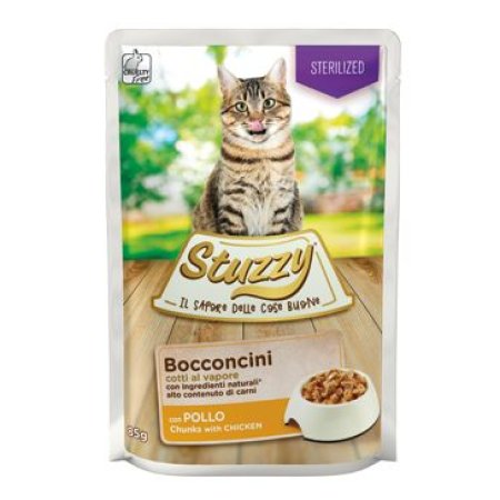 Stuzzy Cat vrecko Adult Sterilised kurča 85G