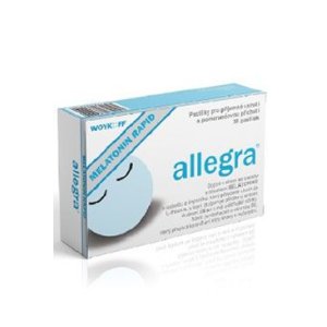 Allegra MELATONIN Rapid 30pastiliek