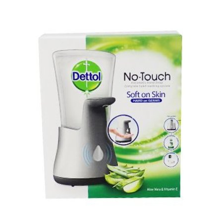 Dettol dávkovač mydla Aloe strojček + náplň 250ml