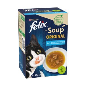 Felix Soup polievky s treskou, tuniakom a platesa 6 x 48 g