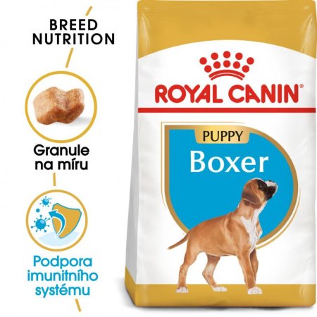 Royal Canin Boxer Puppy 12 kg (POŠKODENÝ OBAL, váha 11,7 kg)