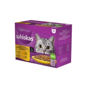 Whiskas kapsička Hydinový výber v šťave 12 x 85 g