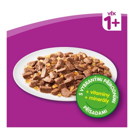 Whiskas kapsička Hydinový výber v šťave 12 x 85 g