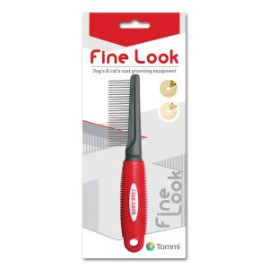 Fine Look red image - hrebeň stredne hustý