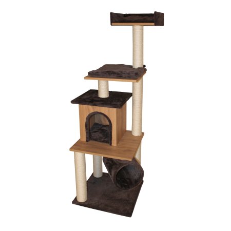 PROFIZOO Odpočívadlo Cat tree Bamboo III dub 164 cm