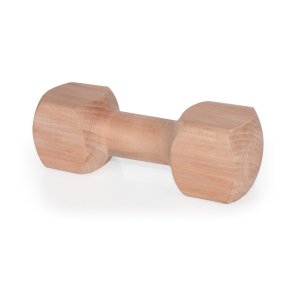 Drevená činka aport, 15cm