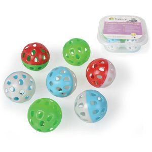 BOX Loptička Jingle 2-farebná 4cm, 7ks