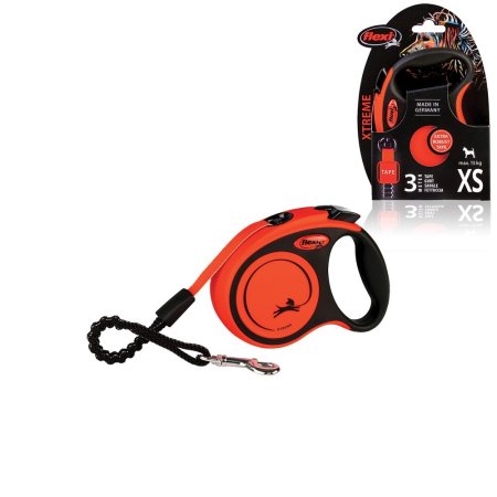 flexi Xtreme XS opasok 3m/15kg, oranžová