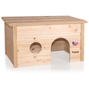 Tommi Domček pre králiky snímateľná strecha 44 x 28,5 x 25,5 cm