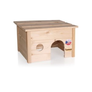 Tommi Domček pre králiky snímateľná strecha 32 x 24 x 21 cm