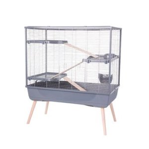 Klietka králik NEOLIFE 100 RAB2 sivá