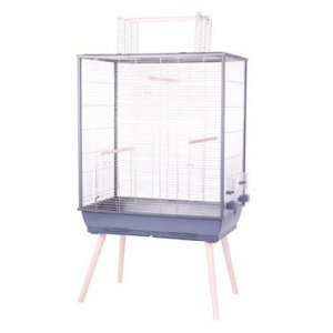 Klietka vtáky NEOLIFE 80 XL BIRD sivá