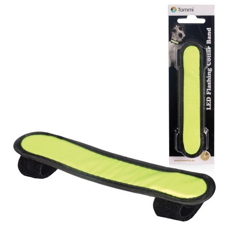 LED pásik na obojok 15cm/ zelený