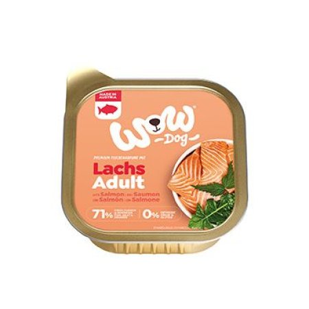 WOW paštéta Losos s paradajkami Adult 150g