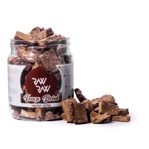 RAW RAW mrazom sušená Hovädzia pečeň 90g