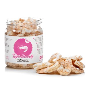 RAW RAW mrazom sušené Tigrie krevety 50g