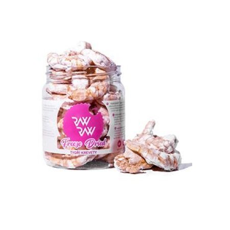RAW RAW mrazom sušené Tigrie krevety 50g