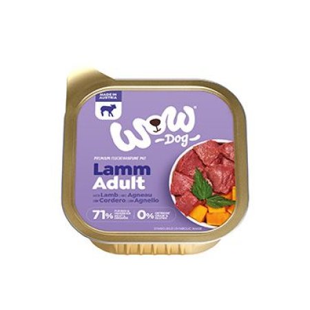 WOW paštéta Jahňacie s tekvicou Adult 150g