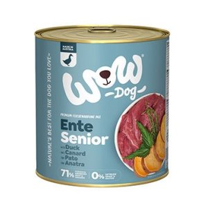 WOW konzerva Kačica s batátmi Senior 800g