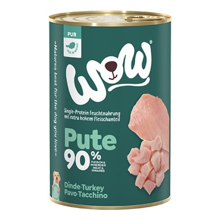 WOW konzerva PUR Moriak monoproteín 400g