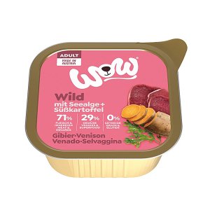WOW paštéta Zverina s batátmi Adult 150g