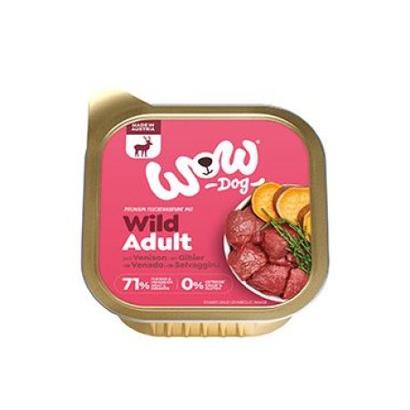 WOW paštéta Zverina s batátmi Adult 150g