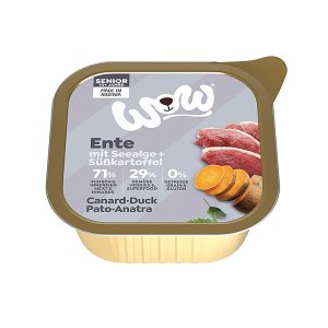 WOW paštéta Kačica s batátmi Senior 150g