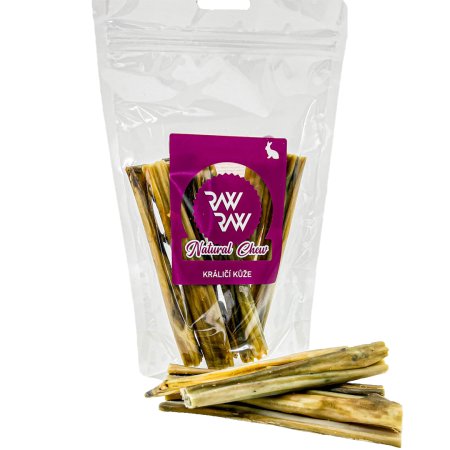 RAW RAW Natural Chew Králičia koža 100g