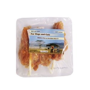 Pochúťka Kuracie filety na tyčke z byvolej kože 250g