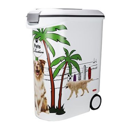 CURVER Kontajner na krmivo Vzor psy 54l/20kg