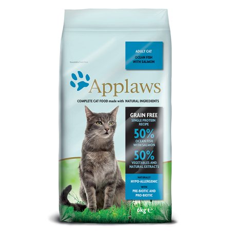 Applaws granule Cat Adult Morské ryby s lososom 6kg