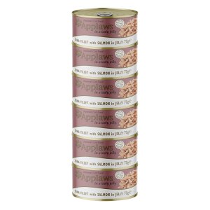 Applaws konzerva Cat Jelly Tuniak s lososom 6x70g