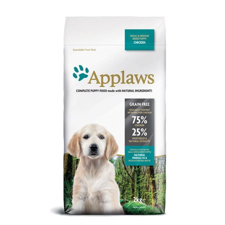 Applaws granule Dog Puppy Small & Medium Breed Kurča 2kg
