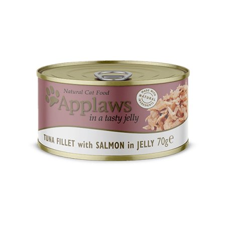 Applaws konzerva Cat Jelly Tuniak s lososom 70g