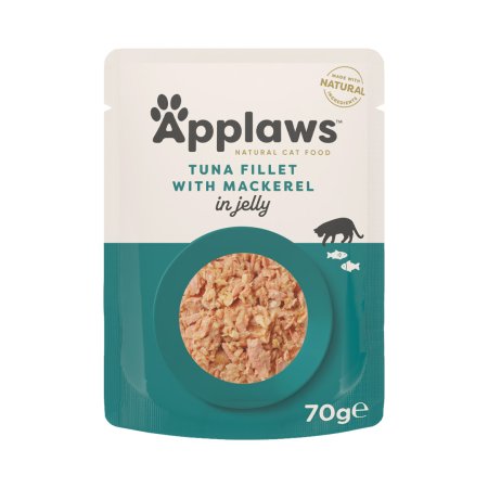 Applaws vrecko Cat Jelly Tuniak s Makrelou 70g