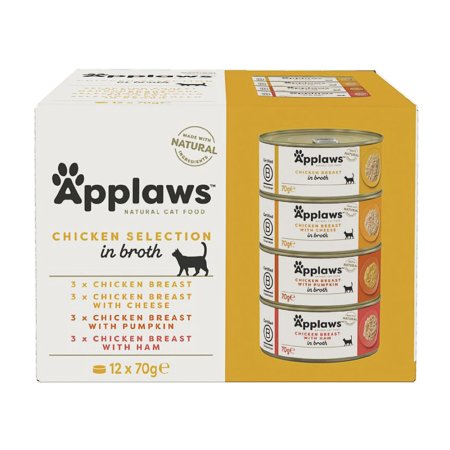Applaws konzerva Cat Multipack Kuracie 12x70g
