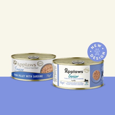 Applaws konzerva Cat Senior Tuniak so sardinkami 70g