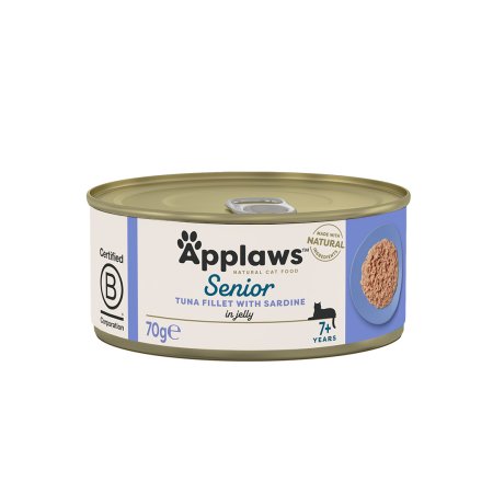 Applaws konzerva Cat Senior Tuniak so sardinkami 70g