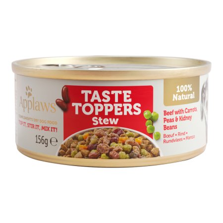 Applaws konzerva Dog Taste Toppers Stew Hovädzie so zeleninou 156g