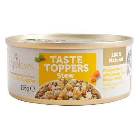 Applaws konzerva Dog Taste Toppers Stew Kuracie so zeleninou 156g