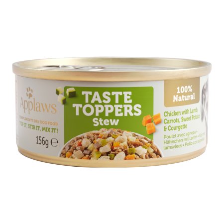 Applaws konzerva Dog Taste Toppers Stew Kuracie s jahňacím 156g