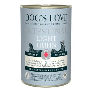 Dog's Love konzerva DOC Light Intestinal kura 400g